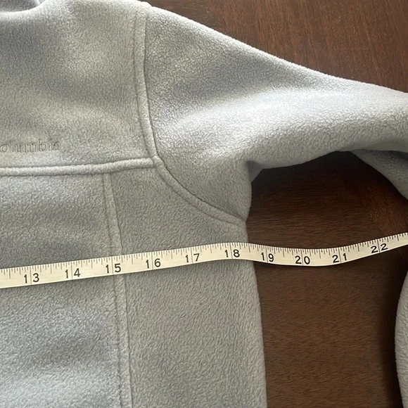 Columbia Jacket  blue Fleece Full Zip Outdoors Comfort Youth - Picture 9 of 10